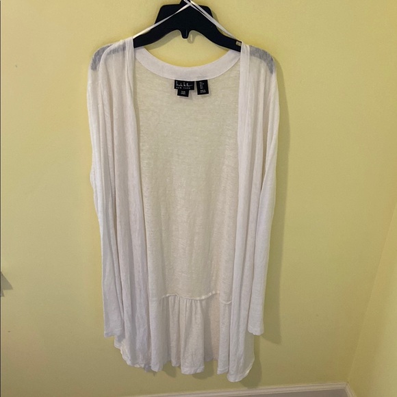 Nicole Miller Sweaters - Nicole Miller White Cardigan Sweater
